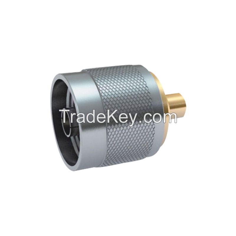 N-type connector a small and medium power connector with a threaded connection mechanism. It has high resistance to vibration, high reliability, and