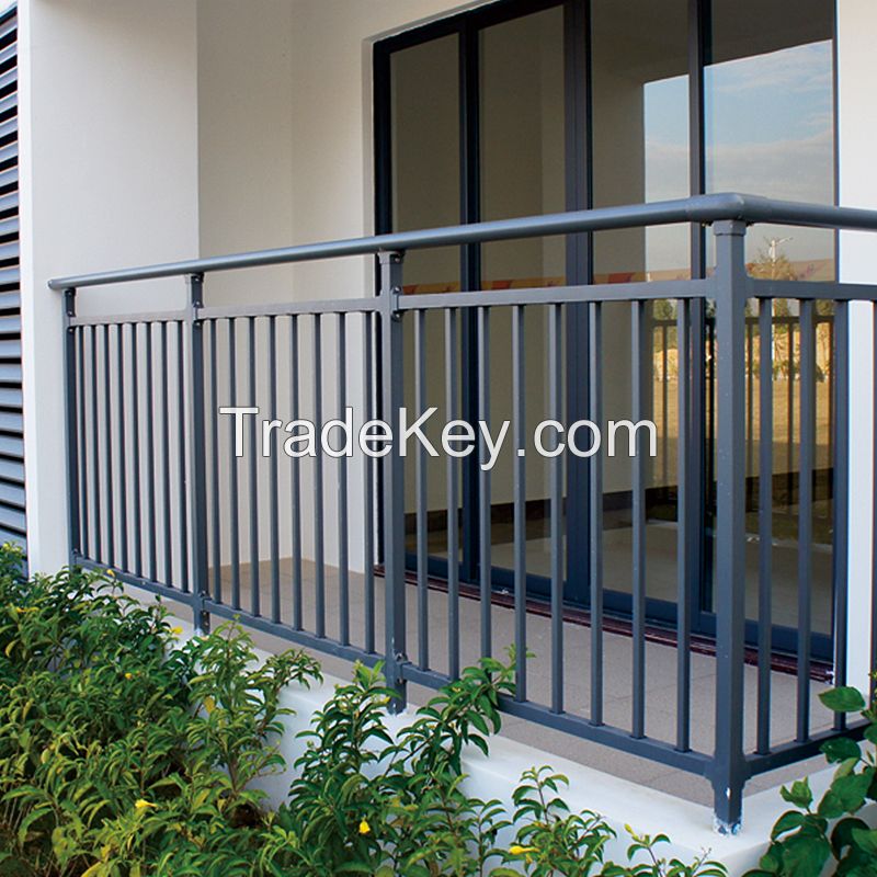 Weiqi Customized rod bar railing brushed balcony vertical rod railing