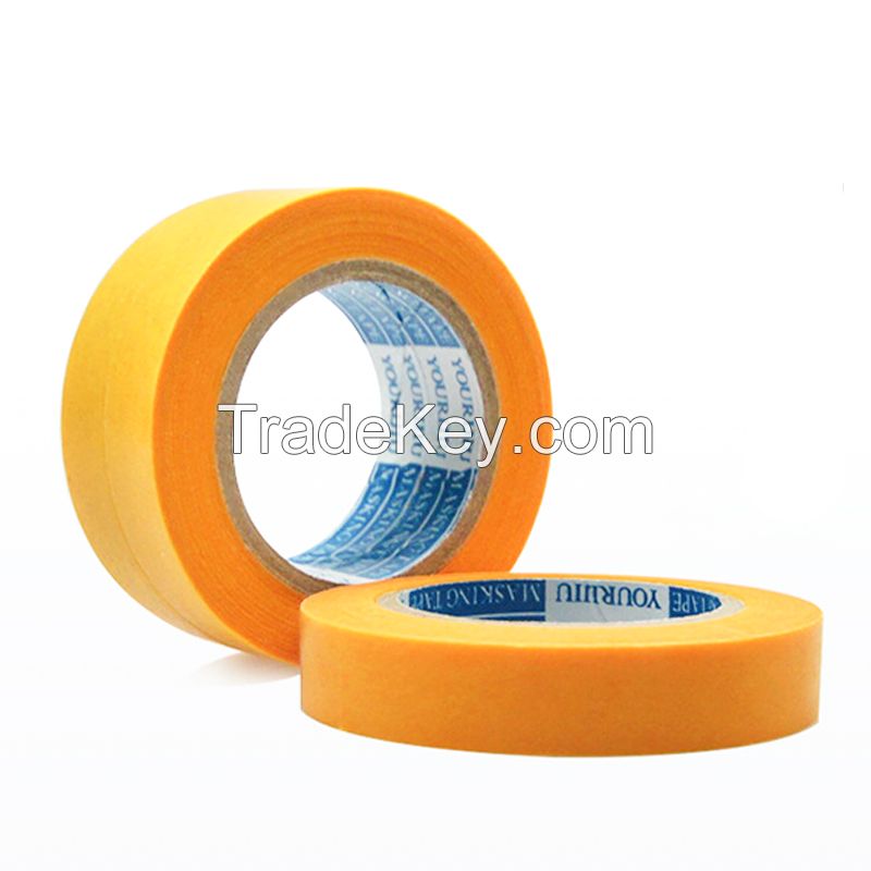 Youyi non residue adhesive high temperature resistant adhesive tape imported from Japan and paper decoration painting masking adhesive tape adhesive paper