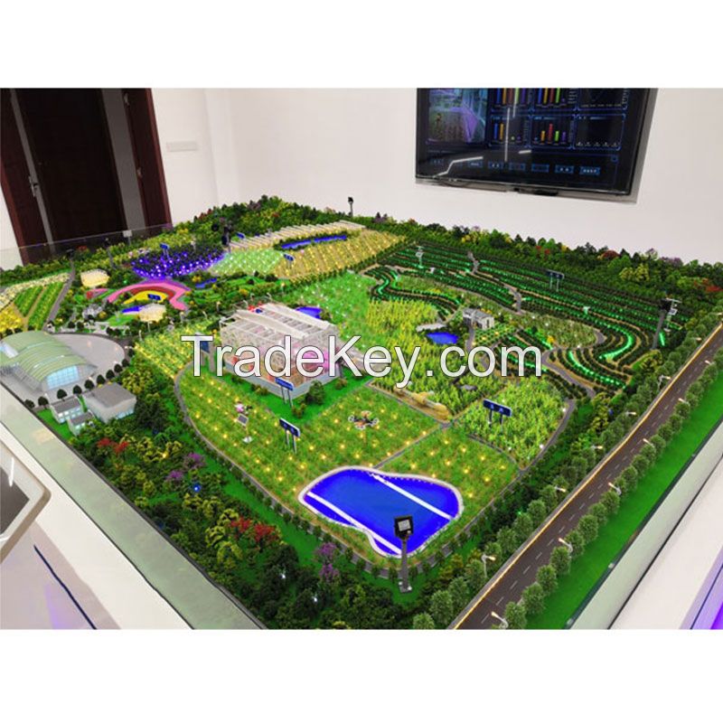 Intelligent agricultural sand table DIY development design and construction model