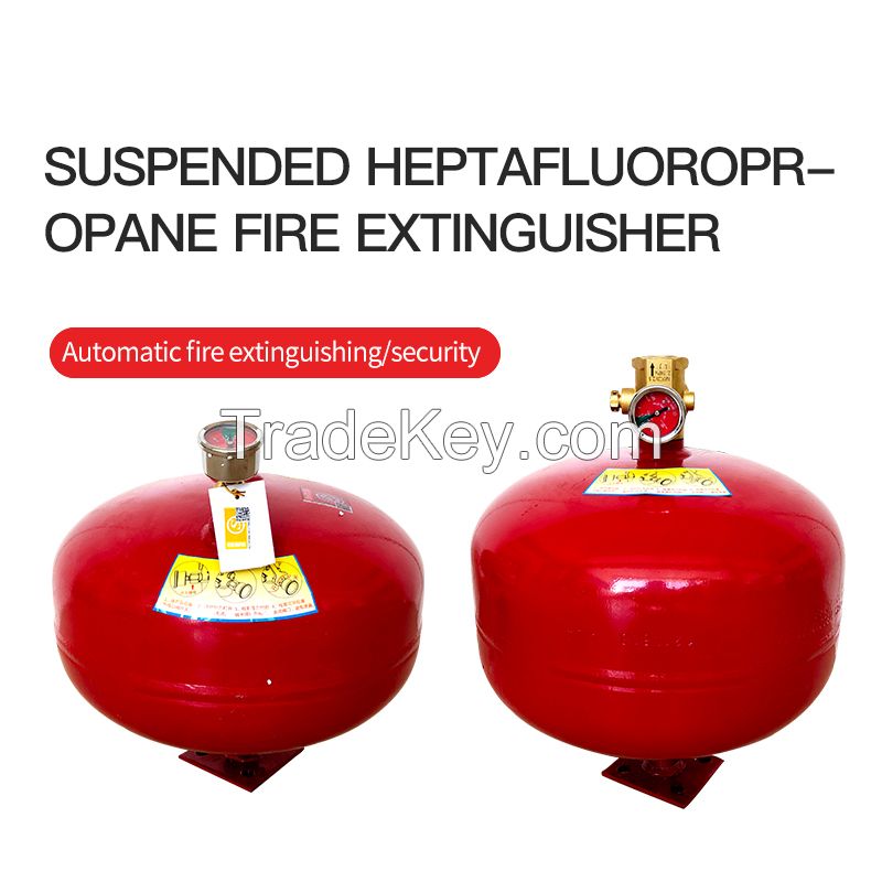 The suspended heptafluoropropane gas fire extinguishing device is a new and efficient automatic fire extinguishing device