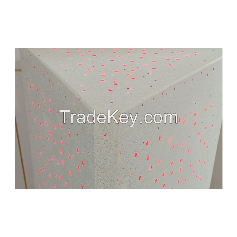 Light transmission concrete decorative panels are used for indoor and outdoor decoration styles and support customization