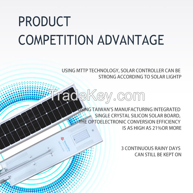 SNF-313 series integrated solar street light(sold from three pieces)