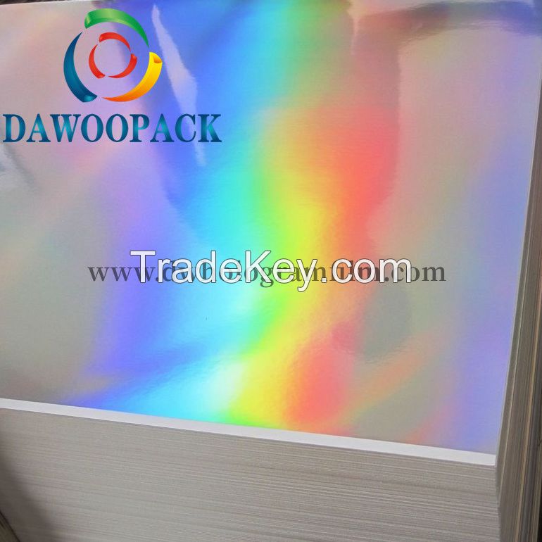 lamination transfer laser hologram paper