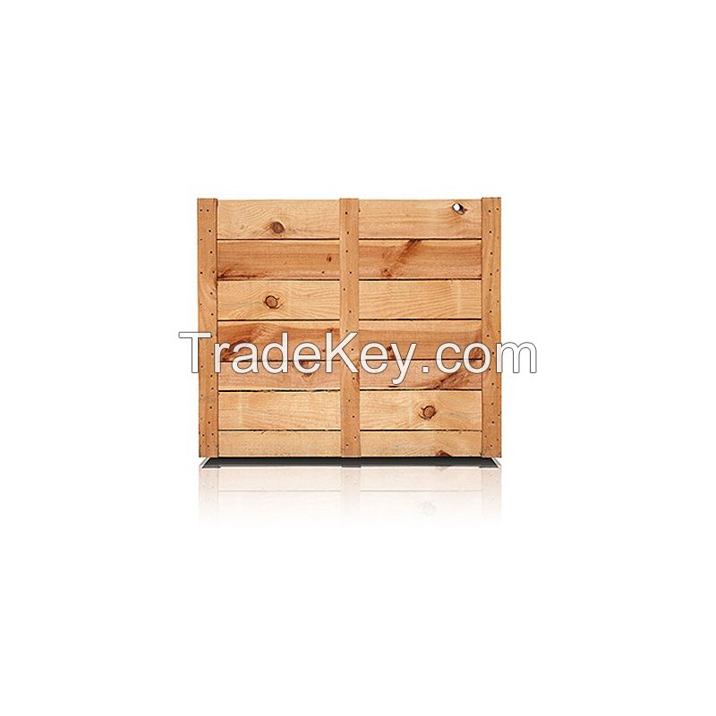 The wooden box is simple to make, high strength, local materials, good durability, certain elasticity, and can withstand shock and vibration (please contact customer service for customized products)