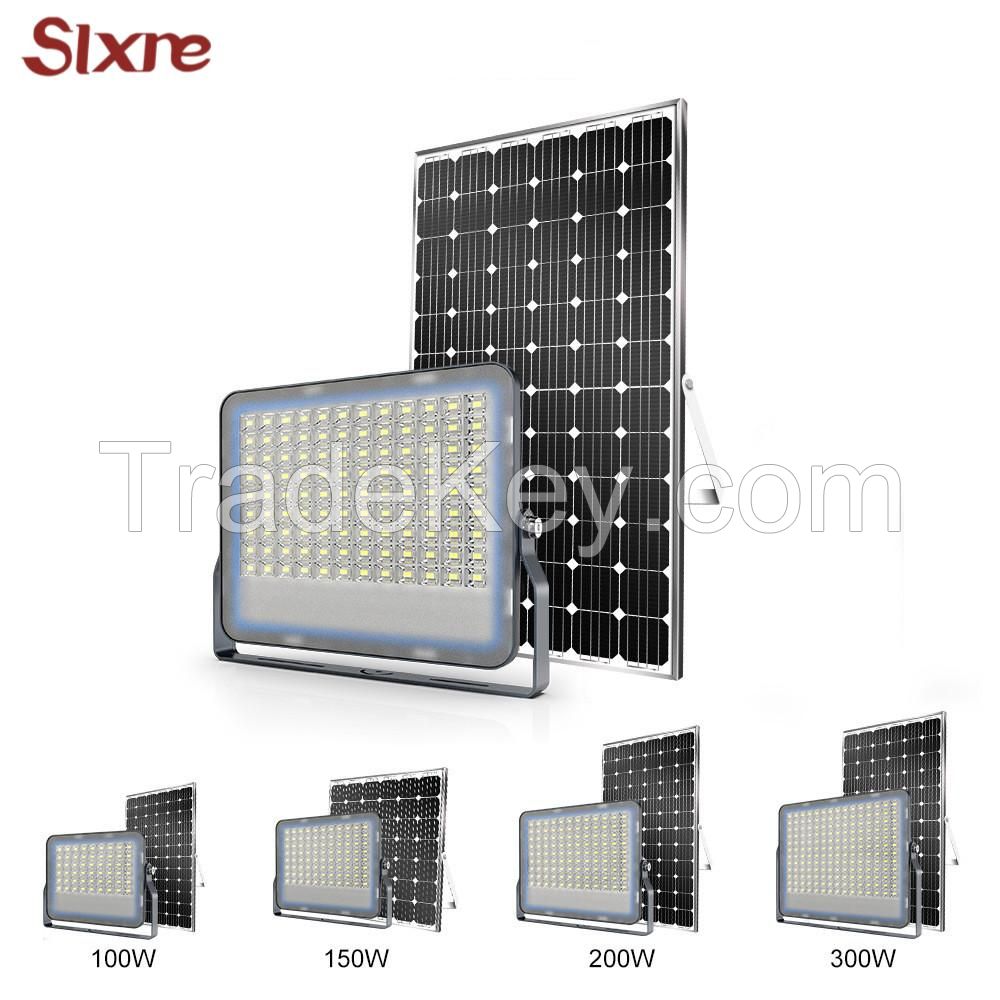 Outdoor Solar Powered Lights 25W 40W 60W 100W 200W 300W LED Solar Flood Lights