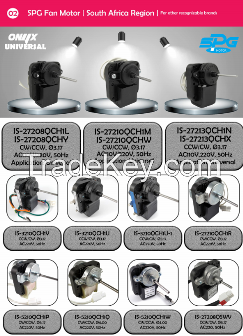 SPG FAN MOTOR