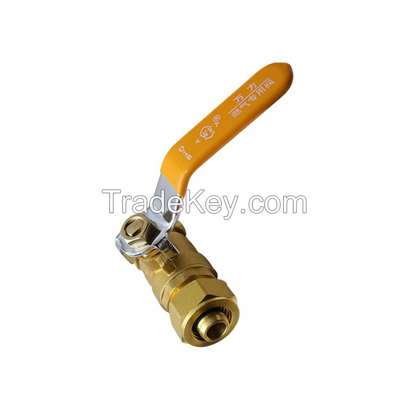 Aluminum plastic pipe ball valve wholesale