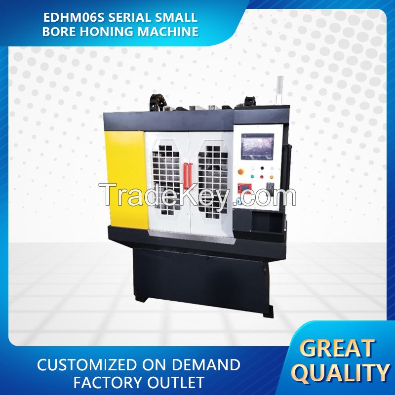 EADE- EDHM06S series vertical CNC small hole servo honing machine, applying servo control principle, EtherCAT high-speed bus technology