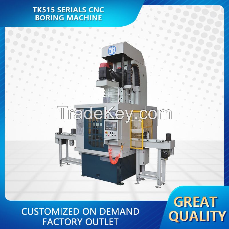 EADE-TK series high-speed boring machine The equipment control system adopts CNC numerical control system, ISO standard programming language, digital control, etc.