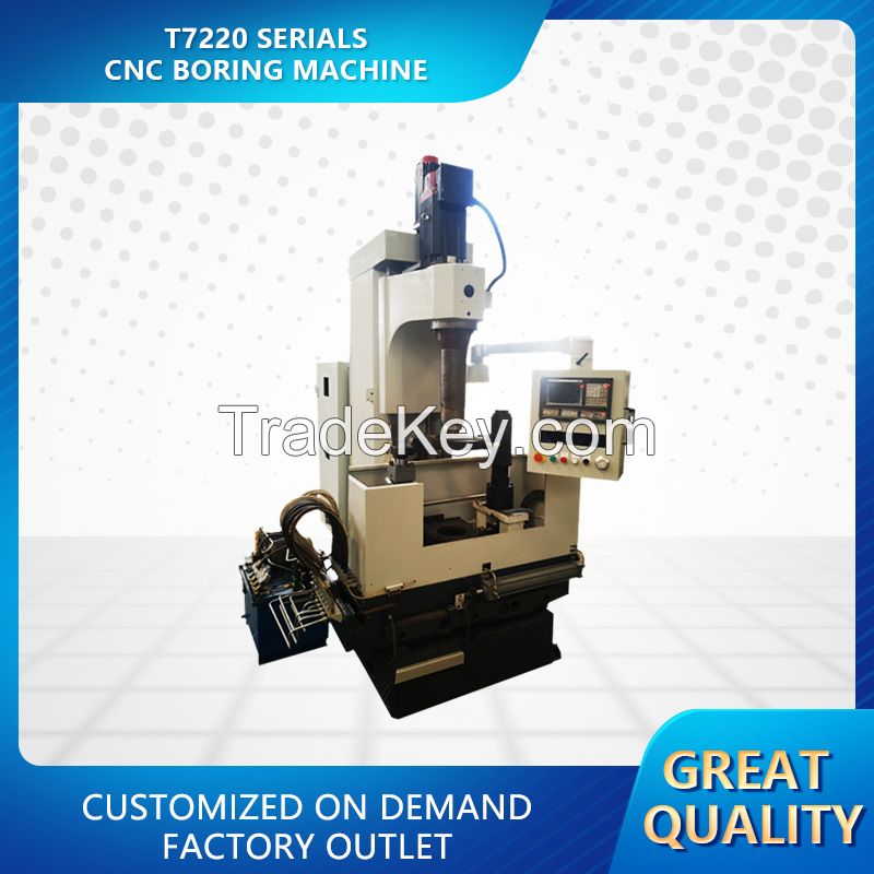 EADE- The control system of T7220 series high-speed boring machine adopts CNC numerical control system, ISO standard programming language, digital control, etc.