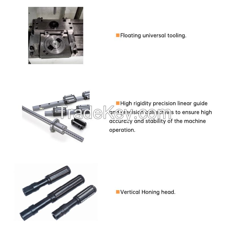 EADE- EDHM06S series vertical CNC small hole servo honing machine, applying servo control principle, EtherCAT high-speed bus technology