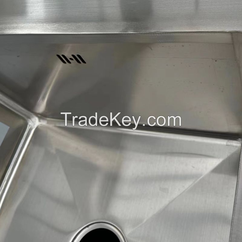 Kitchen double star sink counter