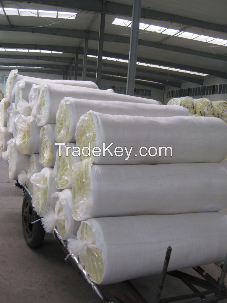 2022 top quality A grade fireproof glass wool roll glass wool insulation materials