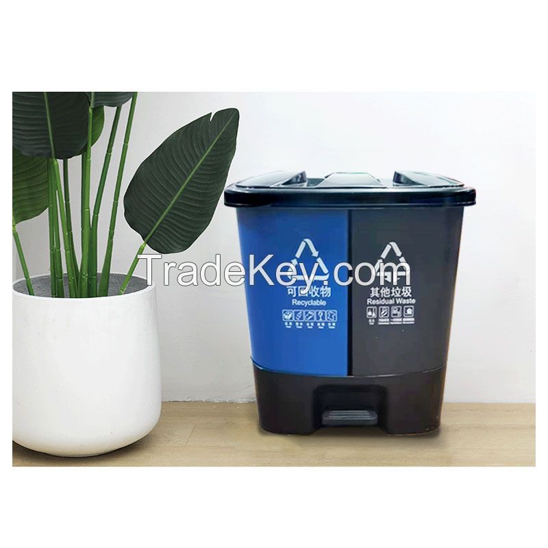 40L commercial thickened, outdoor car garbage cans, sanitation garbage cans, industrial community property large garbage cans