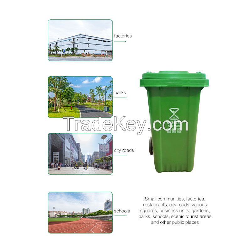 100L commercial thickened, outdoor car garbage cans, sanitation garbage cans, industrial community property large garbage cans