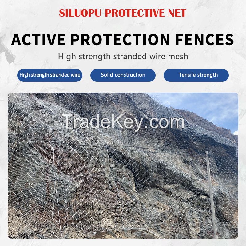 Rock Slope Protection Net(Customized model, please contact customer service in advance)