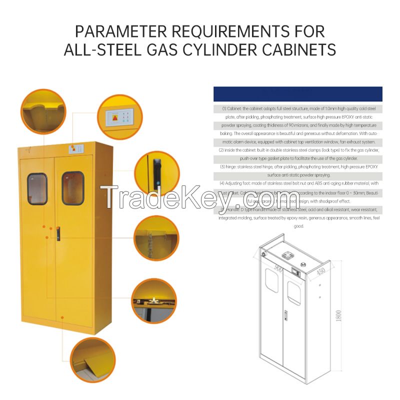 All steel bottle holding cabinet multiple functions laboratory drug cabinet provide customized size