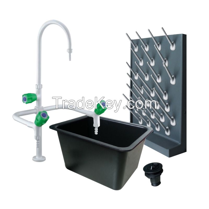 wholesale pp single double a desktop drip rack dry rack customized size