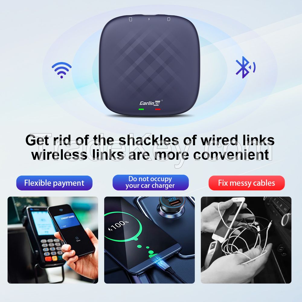 Carlinkit Wireless Carplay Android Auto Adapter Car play portable carplay dongle