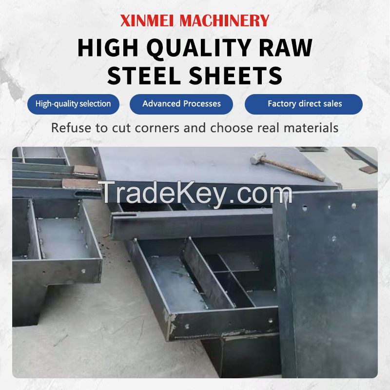 Steel plate of raw material can be customized for steel structure formwork, steel box girder, embedded parts, etc. Welcome to consult