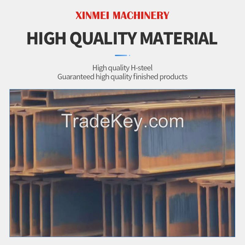 The raw material H-shaped steel can be customized for cantilever beams, workshops, platforms, etc. Welcome to inquire