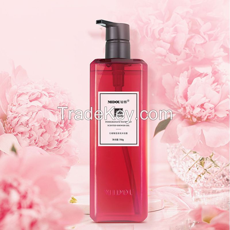 Midou Pomegranate Water Lily Fragrance Body Wash