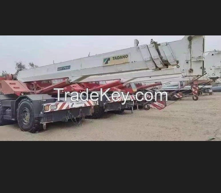 4 Pcs Tadano 50Ton Rough terrain crane TR-500EX used wheel crane for sale