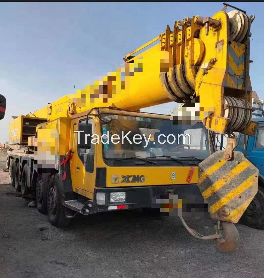 100ton XCMG Used truck crane made in China Used mobile crane 