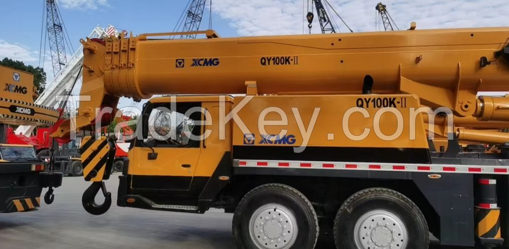 used Chinese crane, xcmg used 100ton crane, QY100K high quality