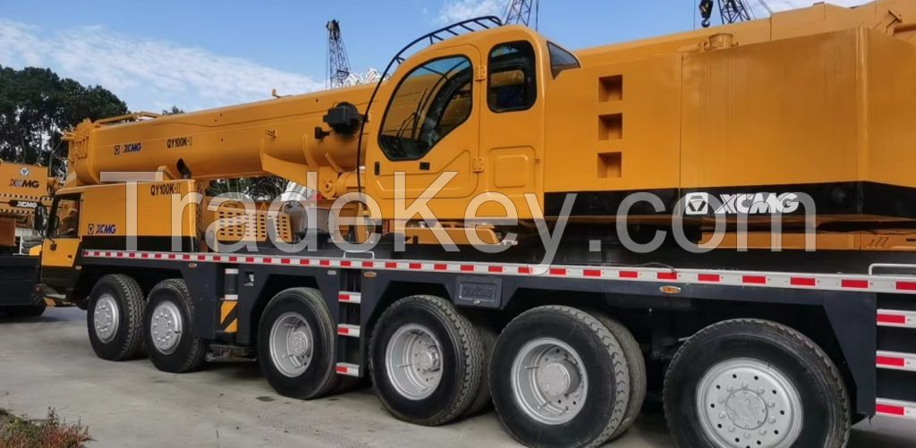 used Chinese crane, xcmg used 100ton crane, QY100K high quality