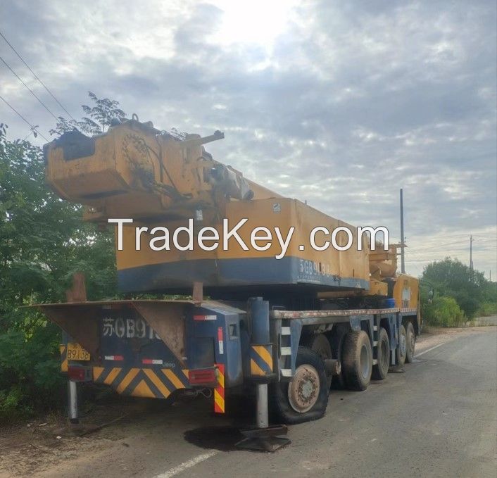 cheap 100Ton xcmg used mobile crane , QY100K used crane with cheap price 