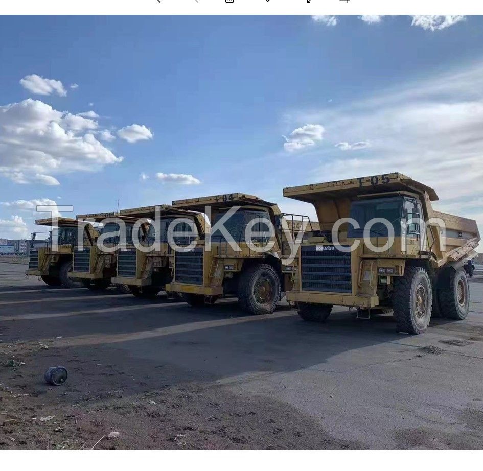 55ton Used Dump truck mining equipment Japanese HD465 dump truck