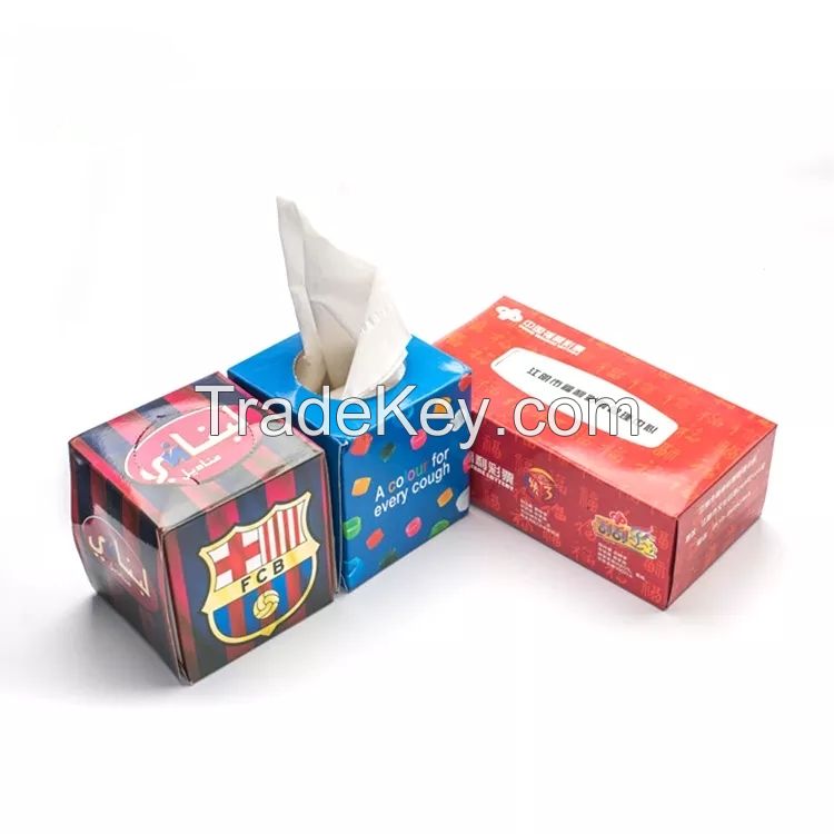 1/4 Virgin Wood Pulp Wholesale Custom OEM Factory Box Facial Tissue Paper