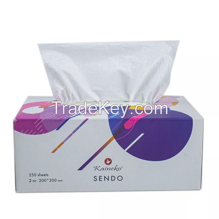 Box Facial Tissue Factory Price Virgin Wood Pulp 2/3/4 ply oem soft face tissue paper