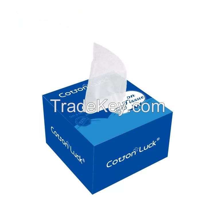 Square Box Facial Tissue Tissue 