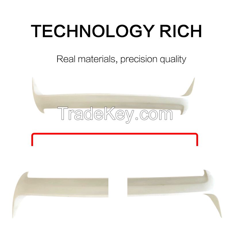 Automobile deflector device (tail) assembly