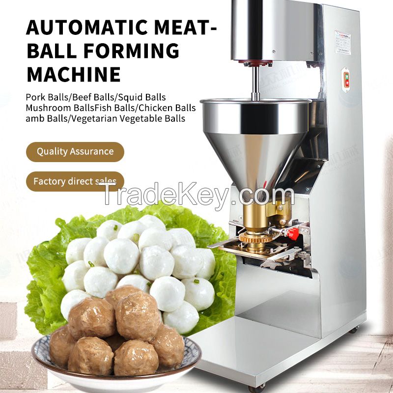 Meatball machine, handmade taste, smooth and smooth, one-time molding, a variety of meatballs can be done in one machine