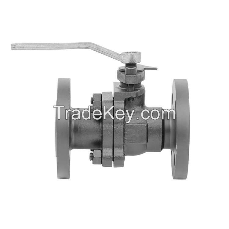 Stainless steel flanged end Ball Valve