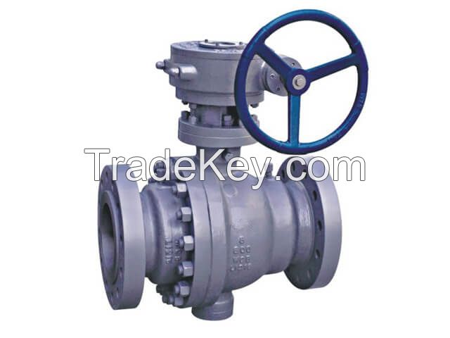 Stainless steel flanged end Ball Valve