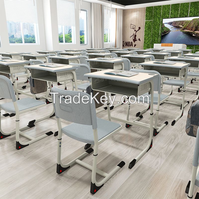  The height of desks and chairs can be adjusted. Contact customer service for customization