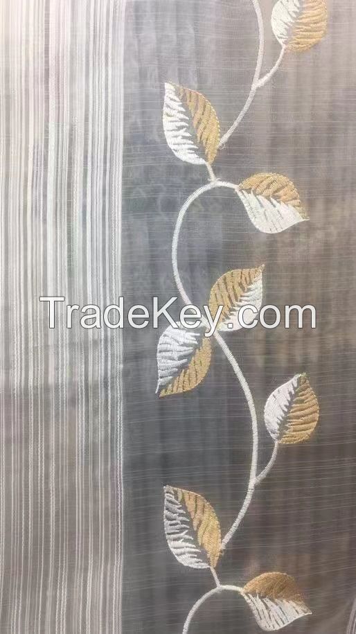 embroidery curtain