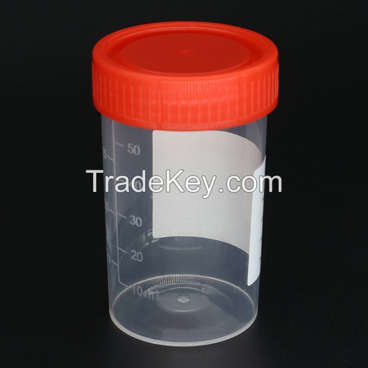 60ml sterile urine container