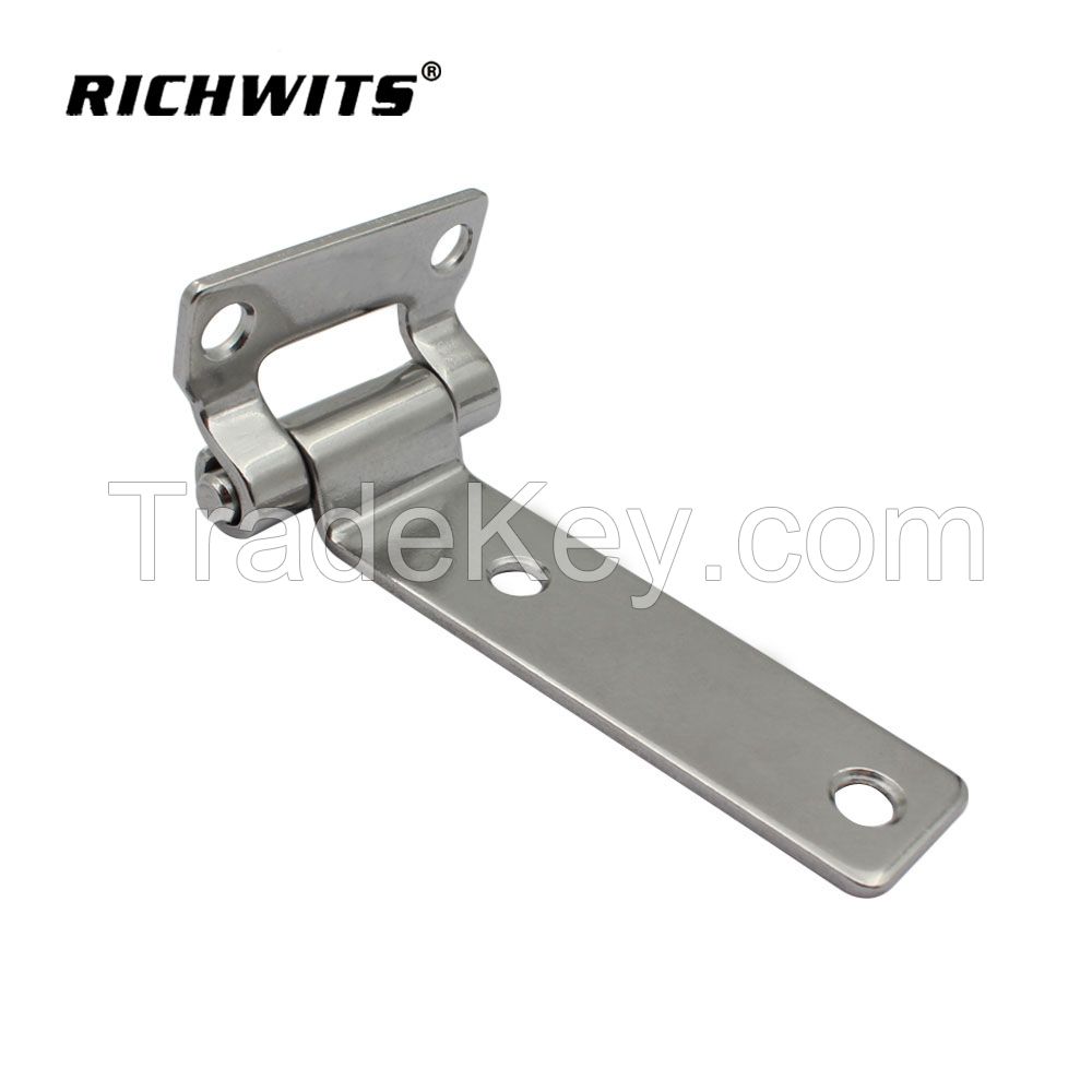 Stainless Steel T Type Container Hinges Deck Cabinet Door Hinge For Industrial Wooden Cases Boat Home Hardware Accessories