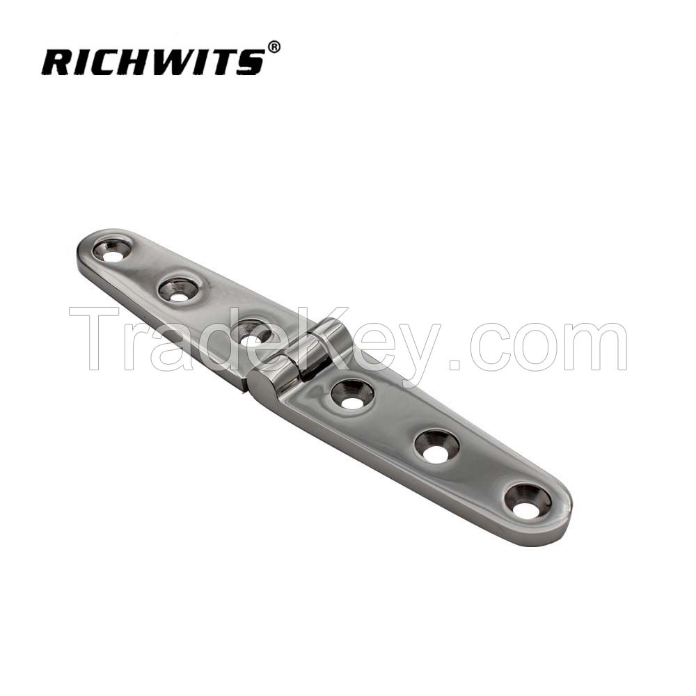 28x152MM Marine Grade 316SS Boat Cupboard Cabinet Door Butt Hinge Furniture Fitting cabin deck Boat Accessories Hinges