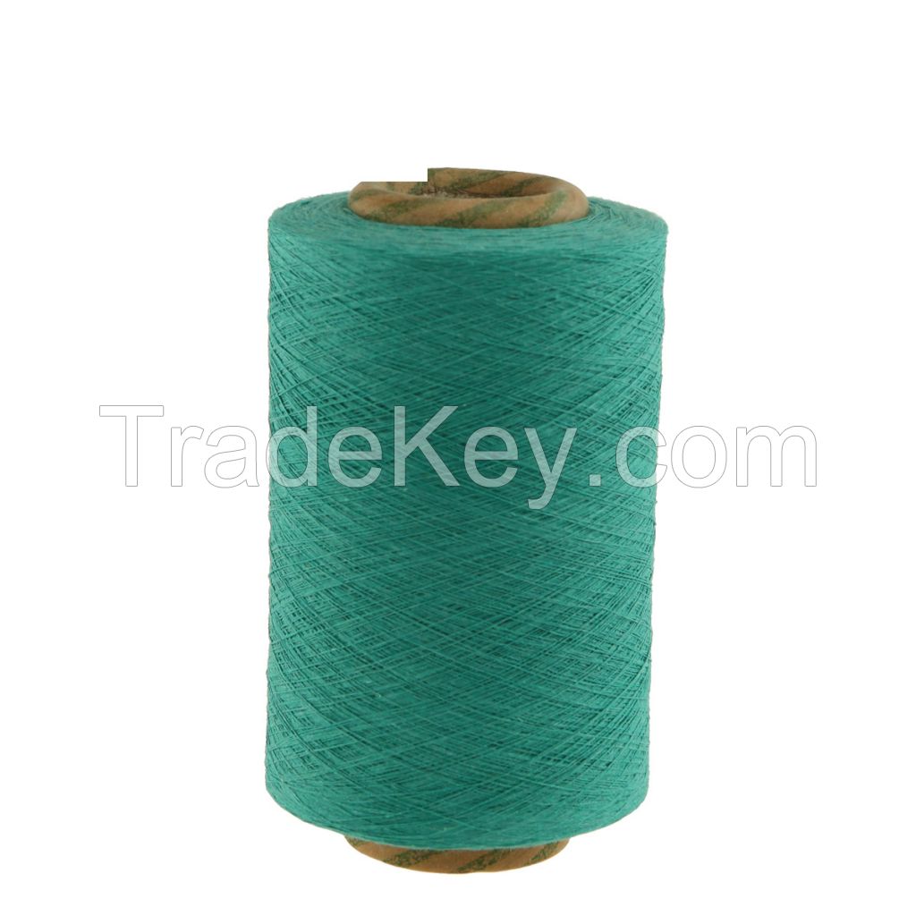 1/6 colorful regeneration cotton blend thread china factory 20/2 cotton yarn for knitting weaving