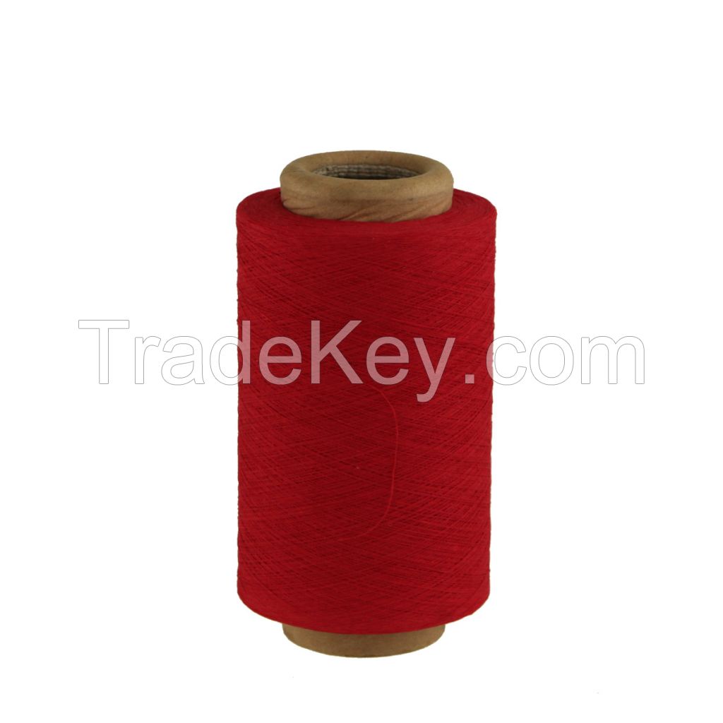 1/6 colorful regeneration cotton blend thread china factory 20/2 cotton yarn for knitting weaving