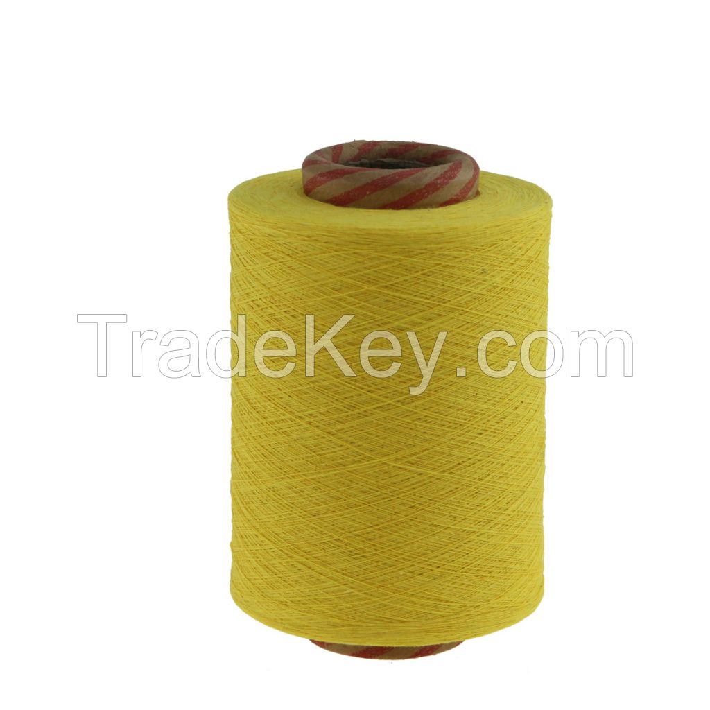 1/6 colorful regeneration cotton blend thread china factory 20/2 cotton yarn for knitting weaving