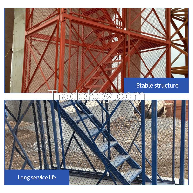 Construction safety ladder cage and supporting facilities, contact customer service for customization