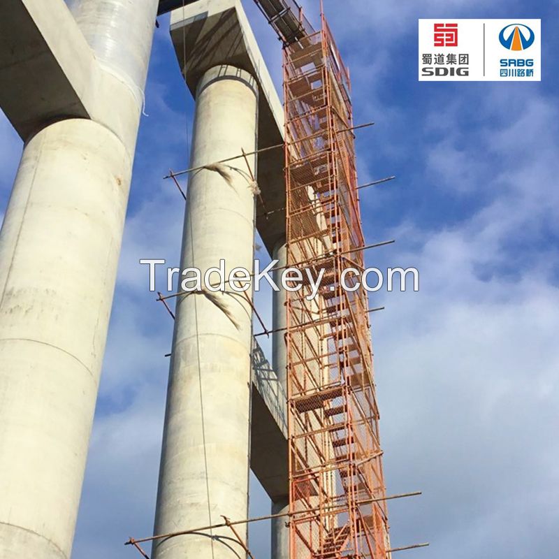 Construction safety ladder cage and supporting facilities, contact customer service for customization